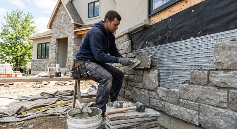 Artificial Stone Installation in Medina, OH