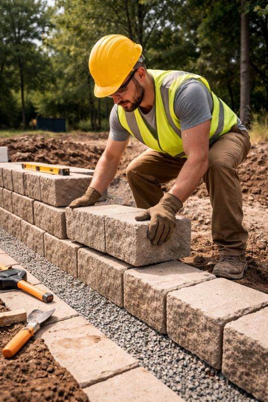 Block Wall Installation in Stamford, CT
