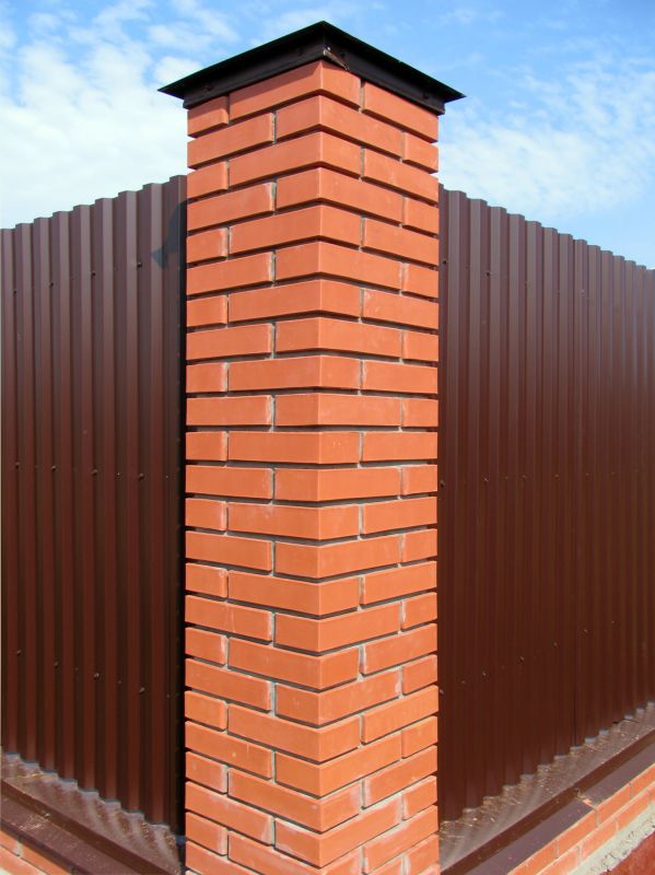 Brick Columns Installation in Worcester, MA
