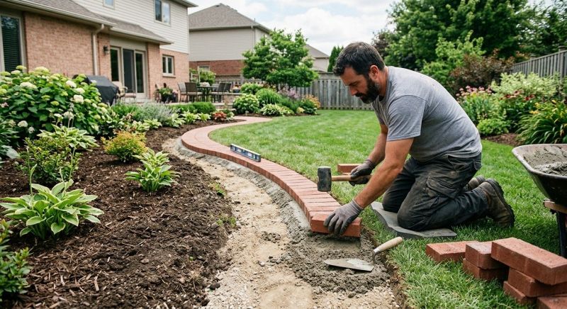 Brick Hardscaping Installation in Fairfield County, CT