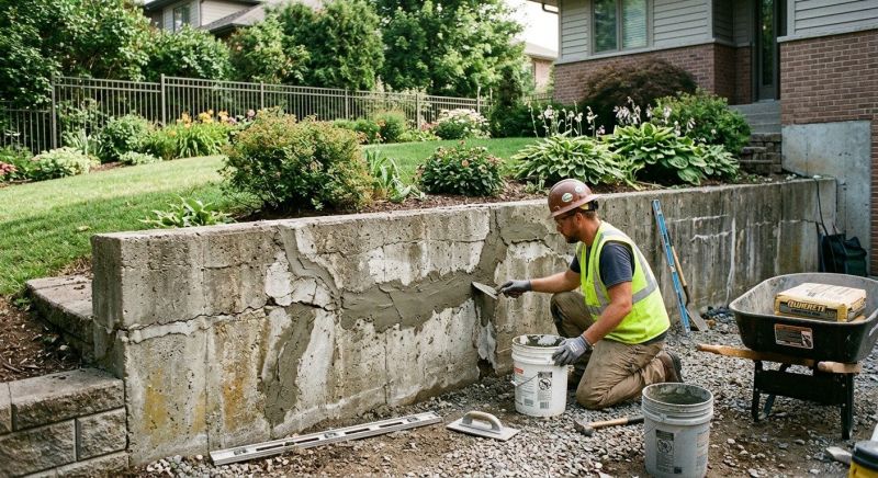Retaining Wall Repair in Cleveland, OH