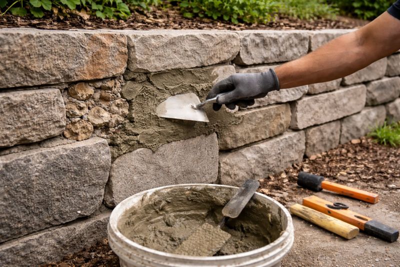 Stone Column Repair in Cleveland, OH