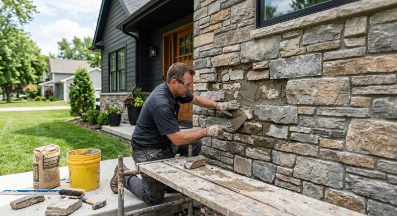 Stone Veneer Repair in Santa Rosa, CA