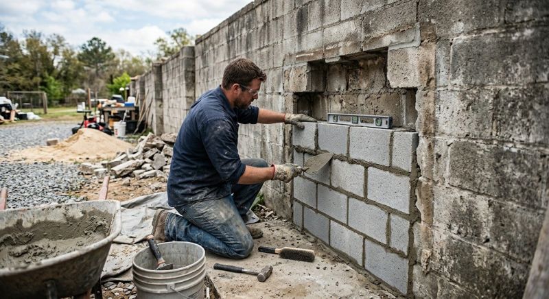 Block Masonry Repair in Cleveland, OH