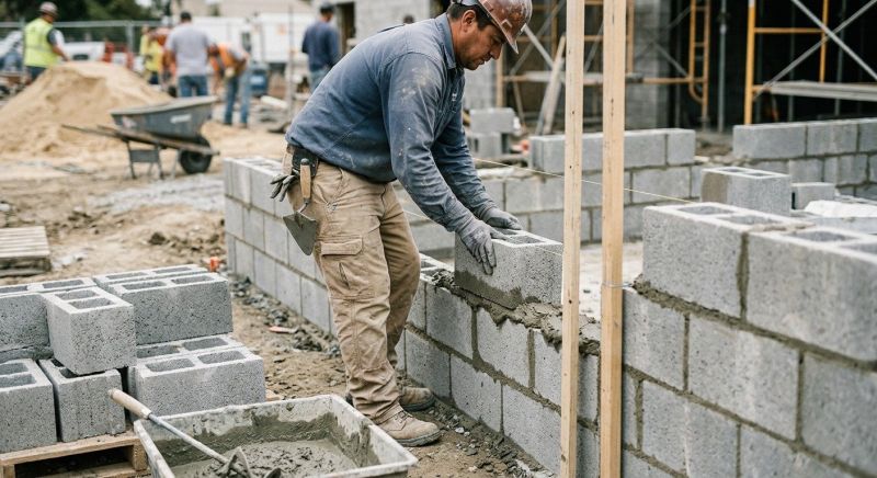 Block Wall Installation in Stamford, CT