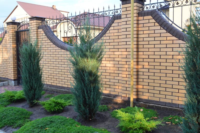 Brick Fence Installation in Worcester, MA