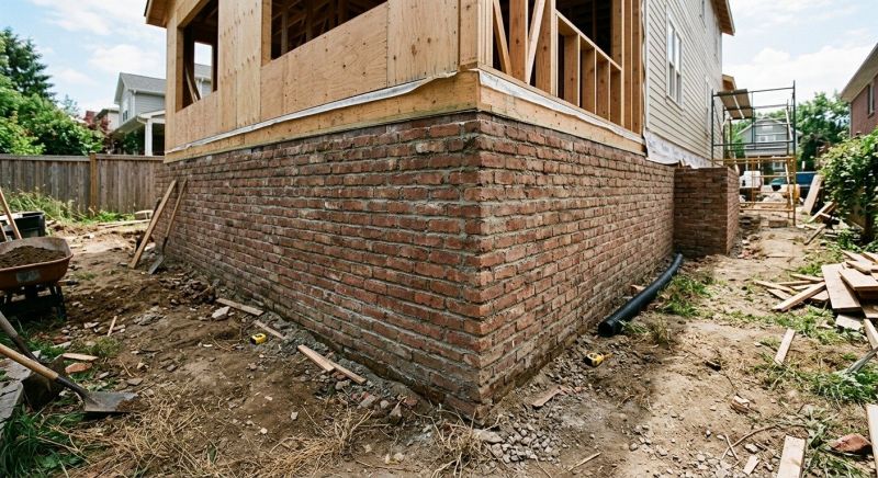 Brick Foundation Installation in Stamford, CT