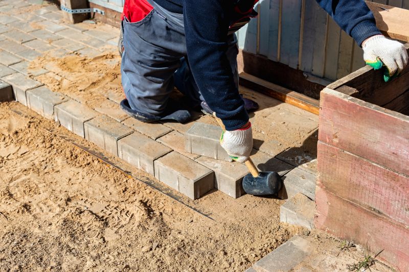 Brick Hardscape Construction in Denver, CO