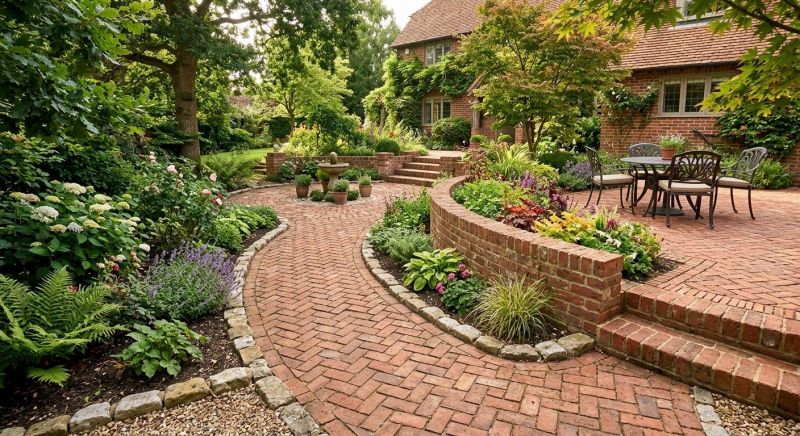 Brick Hardscape Construction in Denver, CO