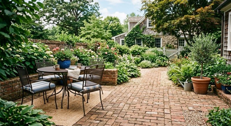 Brick Hardscape Construction in Boston, MA