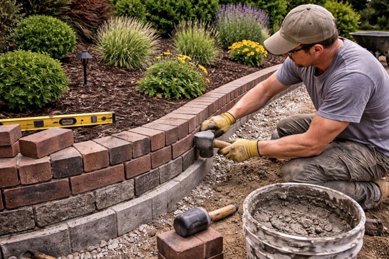 Brick Hardscape Installation in Norwalk, CT