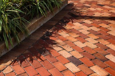 Brick Hardscape Installation in Burlington, VT