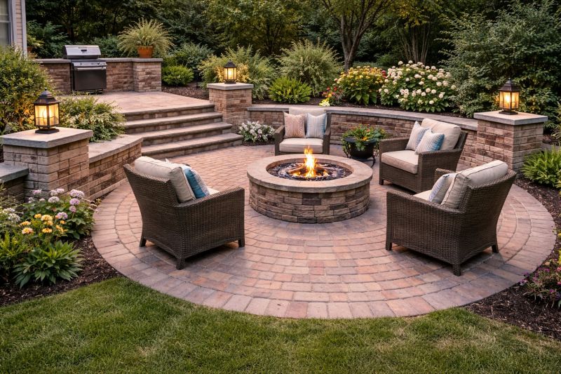 Brick Patio Installation in West Hartford, CT