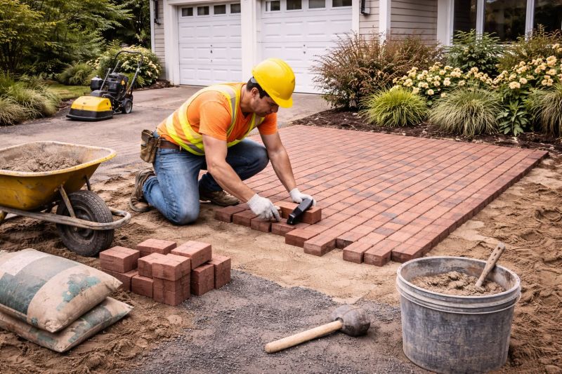 Brick Paving Installation in Boston, MA