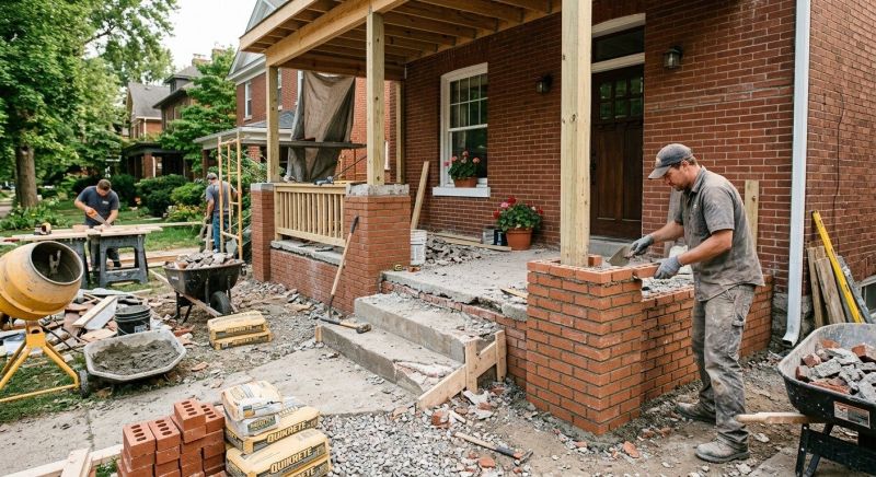 Brick Renovation in West Hartford, CT