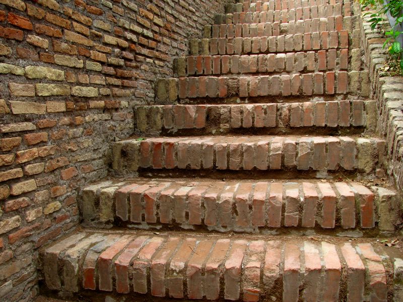 Brick Stairs Installation in Worcester, MA