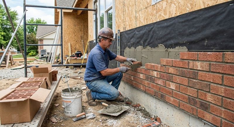 Brick Veneer Installation in Santa Rosa, CA