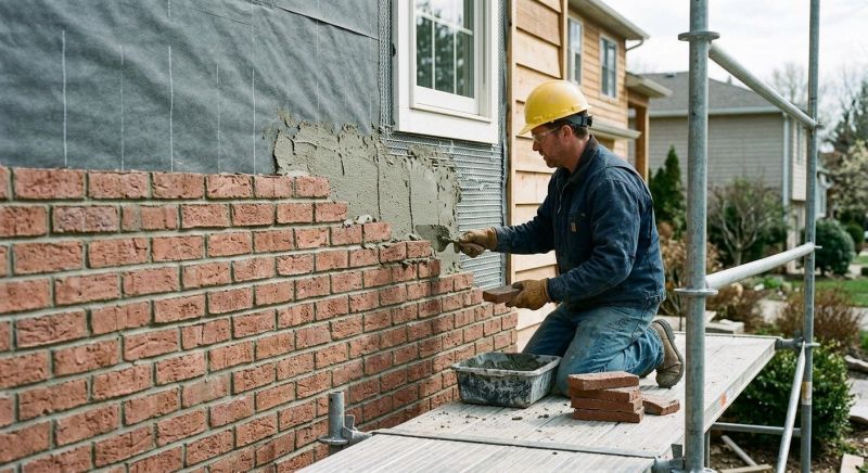 Brick Veneer Siding Installation in Napa, CA