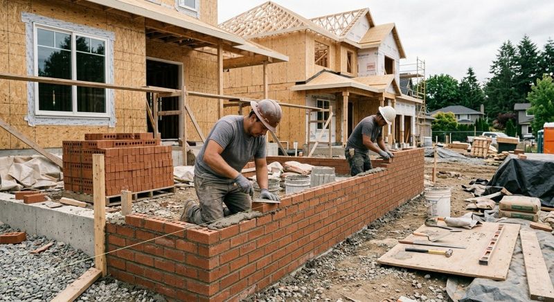 Brick Wall Construction in Norwalk, CT