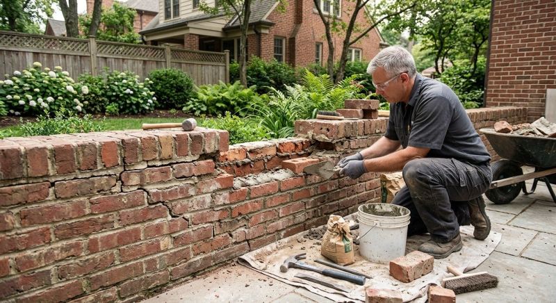 Brick Wall Repair in Cleveland, OH