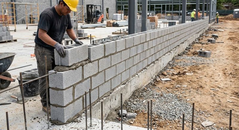 Cinder Blocks Installation in Worcester, MA
