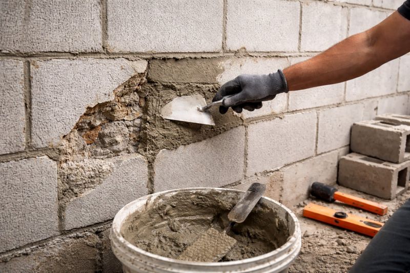 Concrete Block Repair in Cleveland, OH