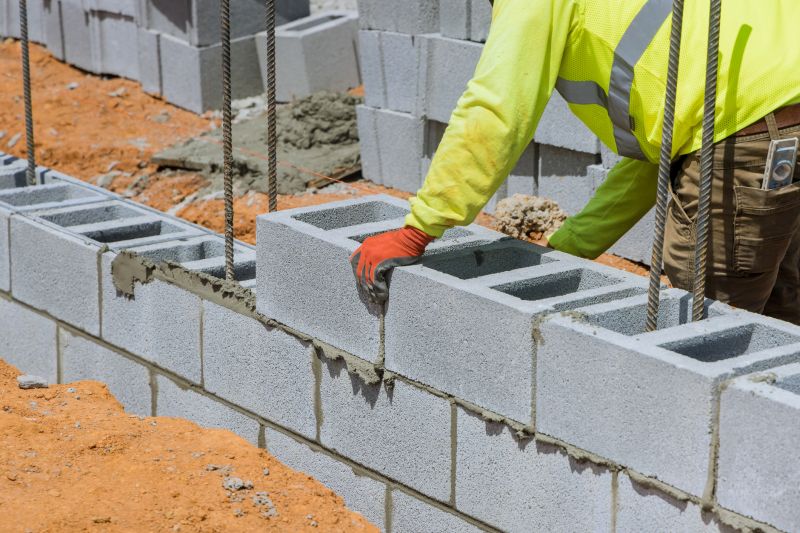 Concrete Blocks Installation in Boston, MA