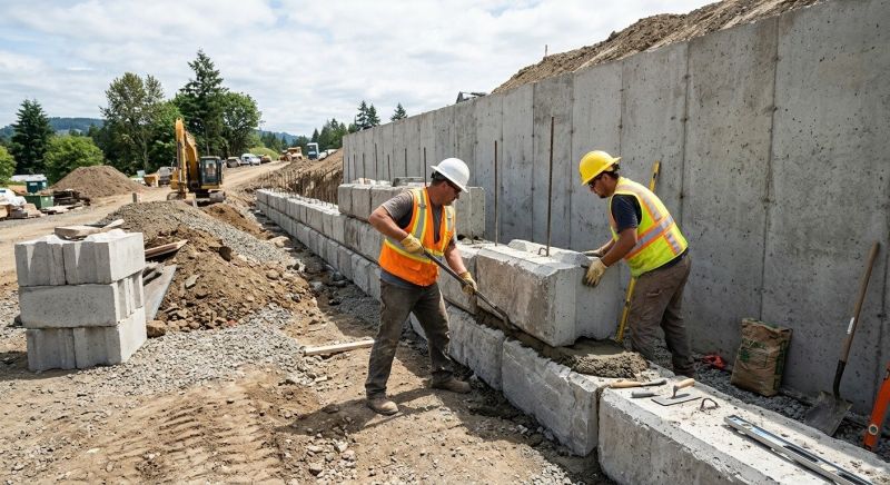 Concrete Blocks Installation in Stamford, CT