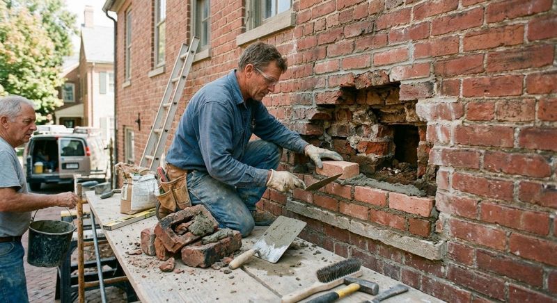 Deck Masonry Installation in Boston, MA