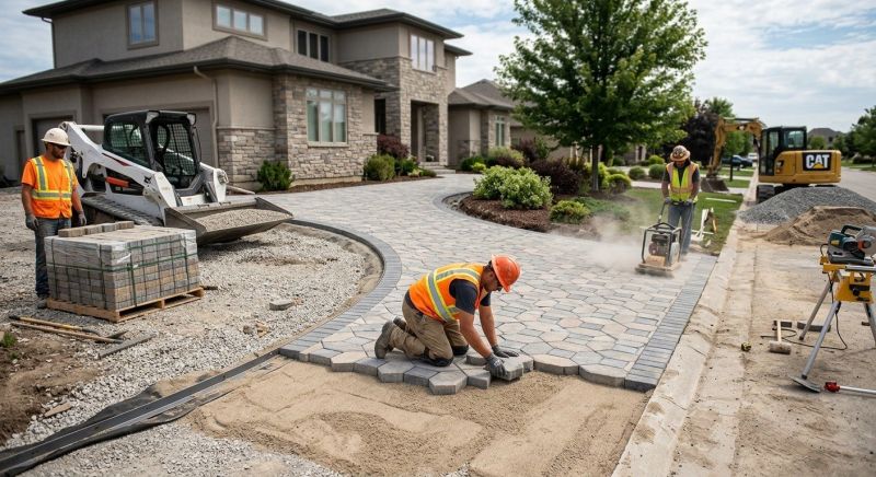 Driveway Pavers Installation in Salt Lake City, UT