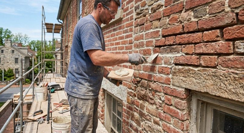 Mortar Restoration in Cleveland, OH