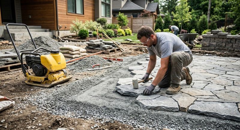 Patio Hardscaping in Fairfield County, CT