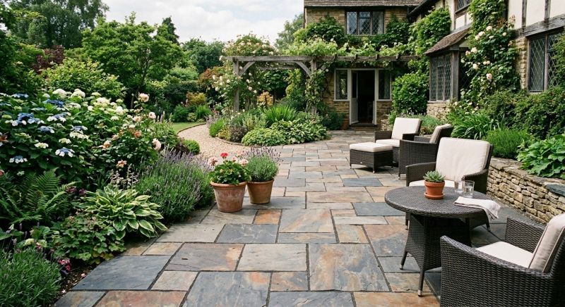 Slate Pavers Installation in Fairfield County, CT