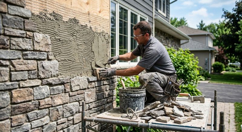 Stone Veneer Installation in Littleton, CO