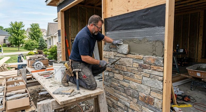 Stone Veneer Installation in Cleveland, OH