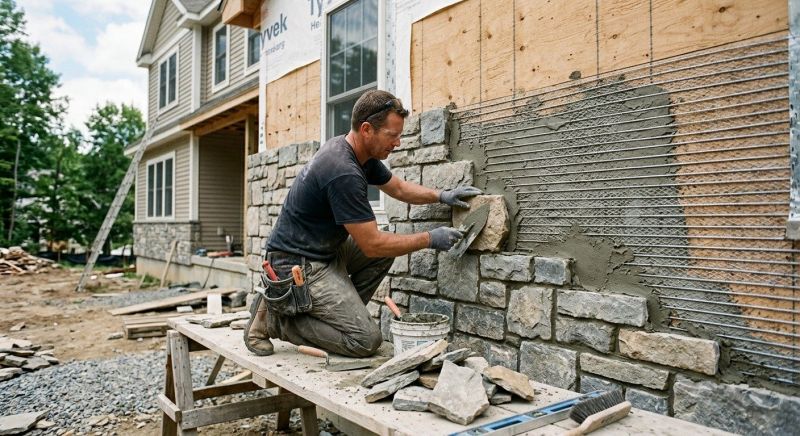 Stone Veneer Installation in Medina, OH