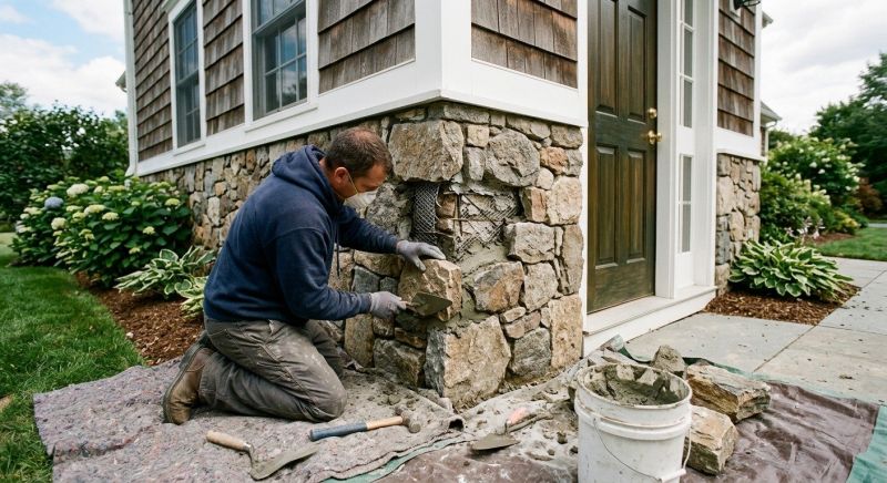 Stone Veneer Repair in Santa Rosa, CA