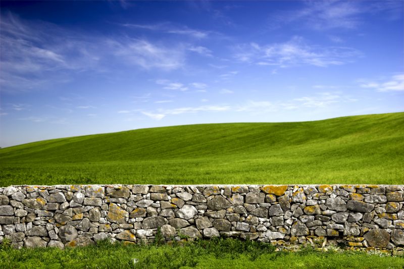 Stone Wall Hardscaping in Worcester, MA