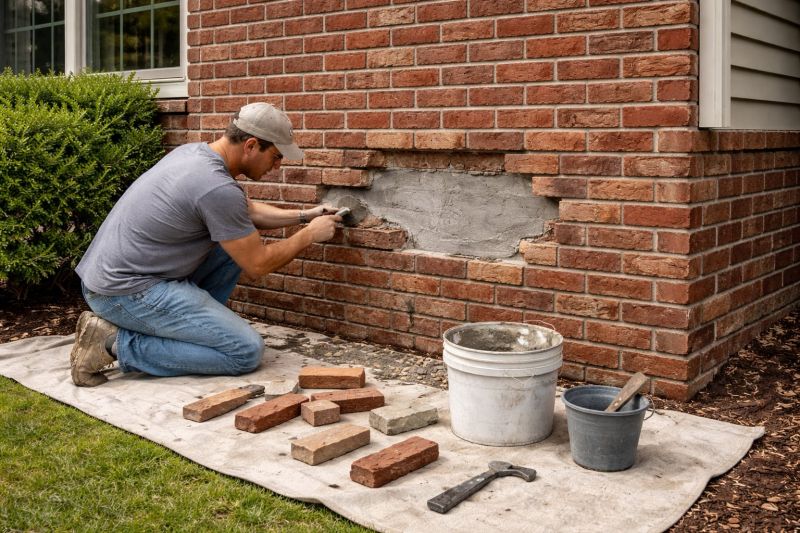 Thin Brick Installation in Napa, CA